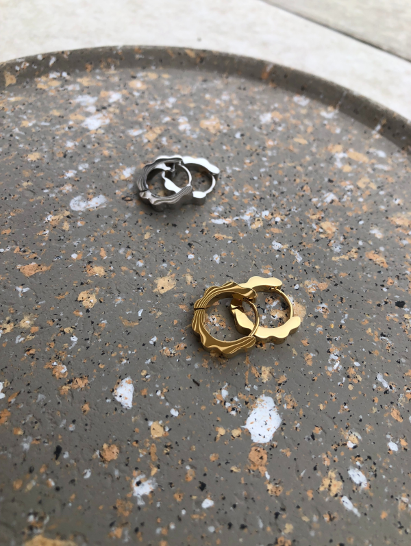 Boucles d'oreille FLEUR – Image 3