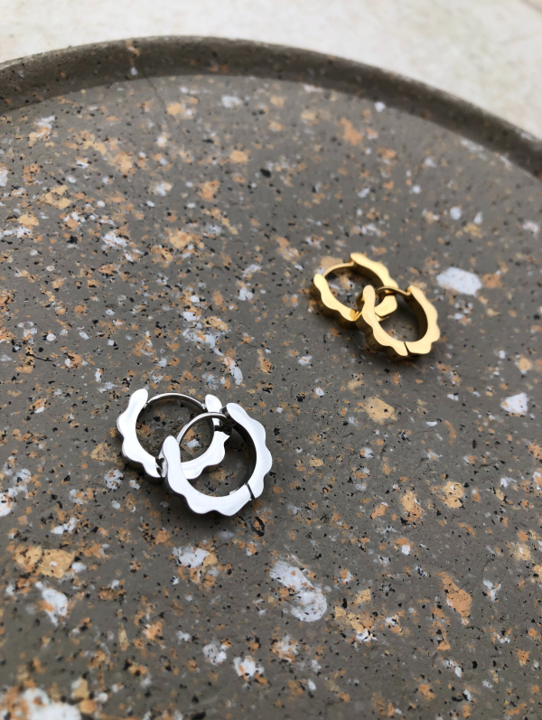 Boucles d'oreille FLEUR – Image 2